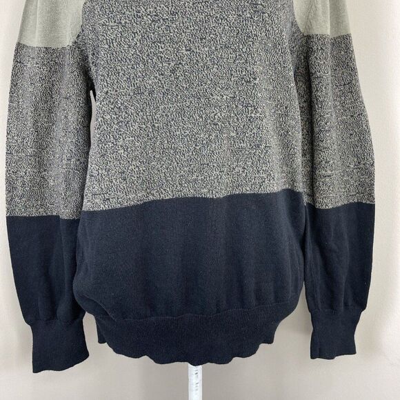H&M Women Size M Color Block Cotton Pullover Sweater Medium - Picture 7 of 12